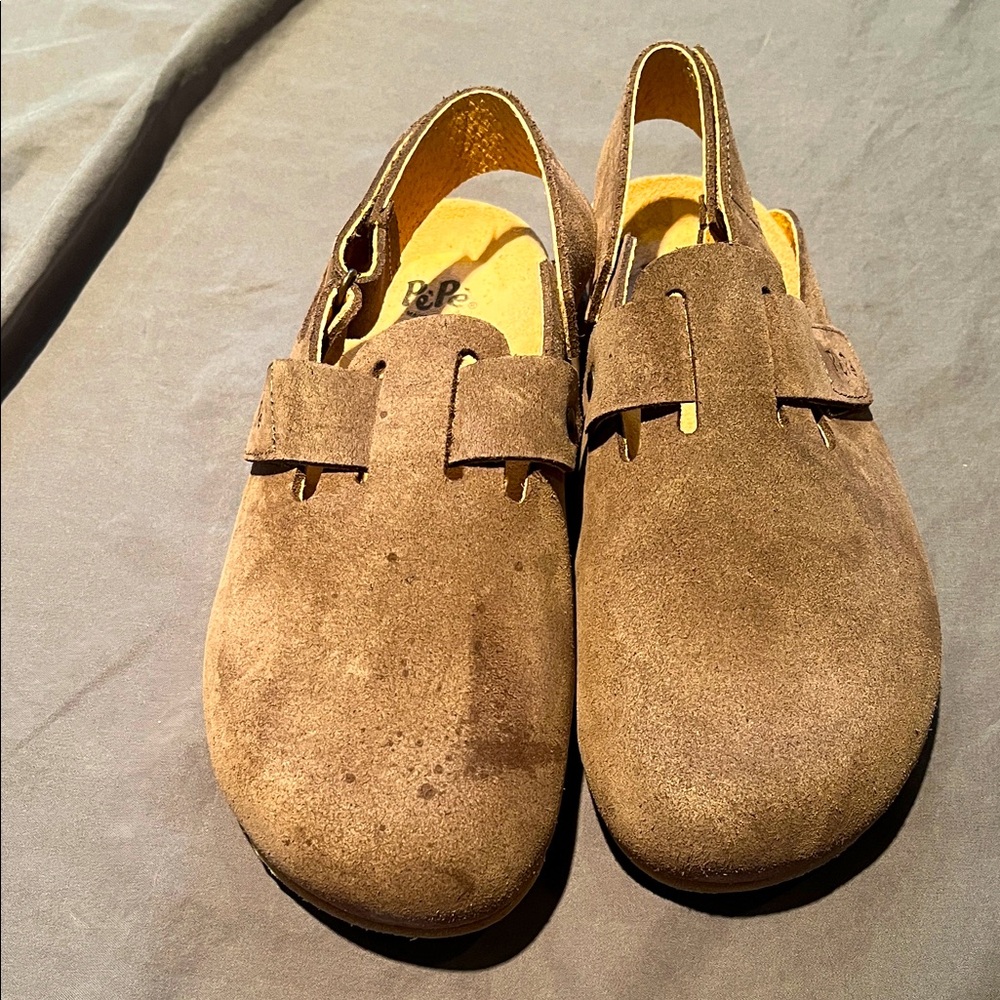 Pepe Boys Brown Suede Shoes